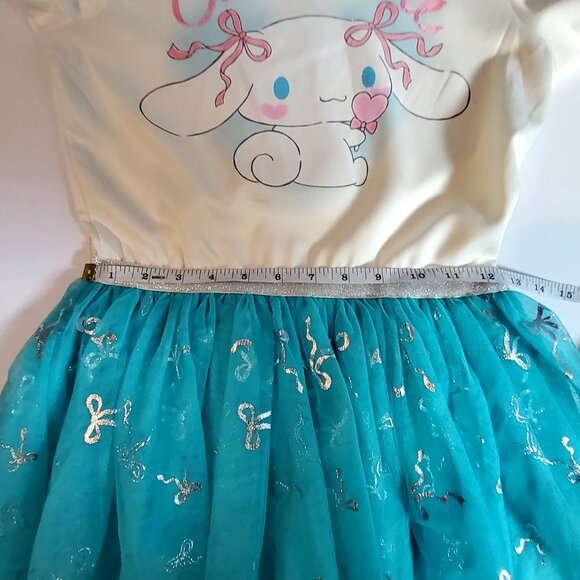 Cinnamoroll Hooded Dress With Ears Size XL By Hybrid Sanrio Egret Sparkle Skirt - Picture 5 of 9